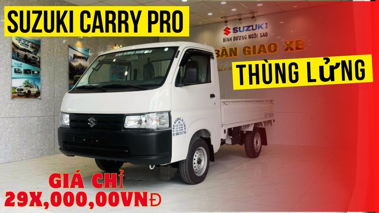 SUZUKI CARRY PRO THÙNG LỬNG GIÁ CHỈ CÒN 283,600,000 GIAO NGAY