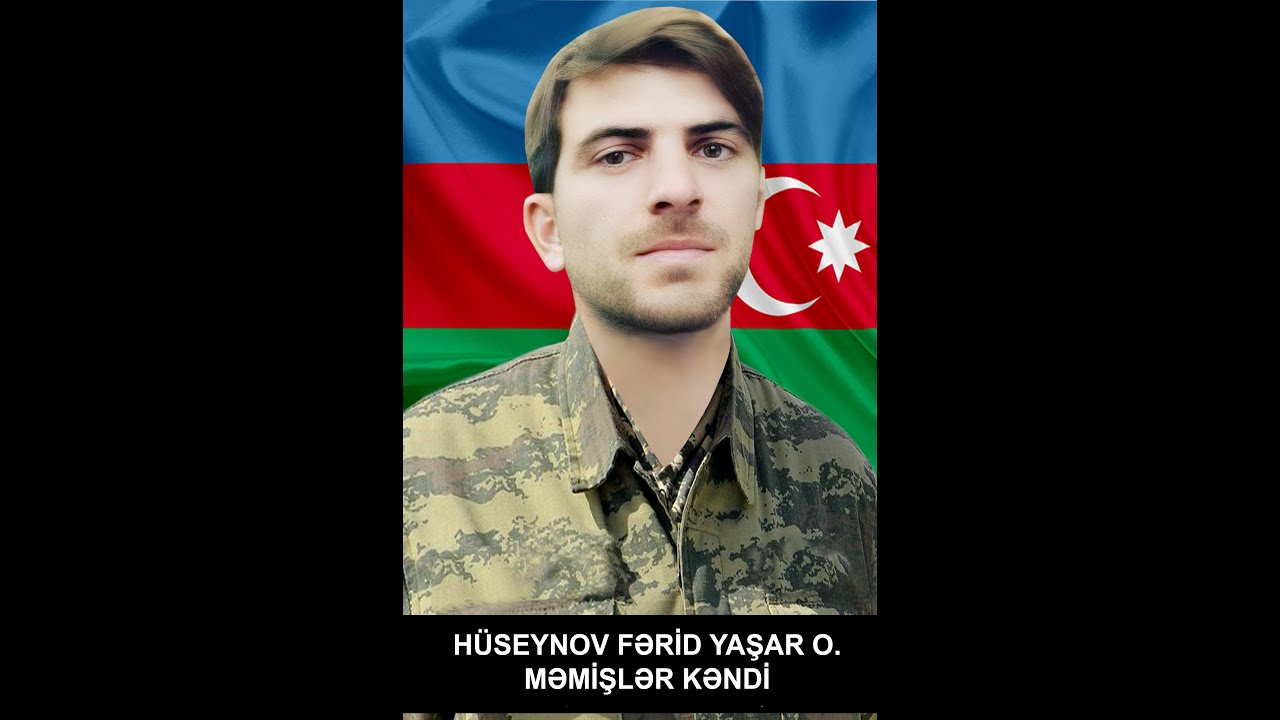 Şəhid Hüseynov Fərid Yaşar oğlunun dəfn mərasimi 01 11 2020