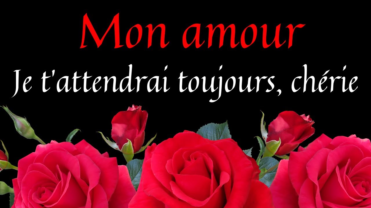 je n'aime que toi, ma chérie d'amour ❤️ Poème d'Amour touchant❤️💕Mon Message d'amour