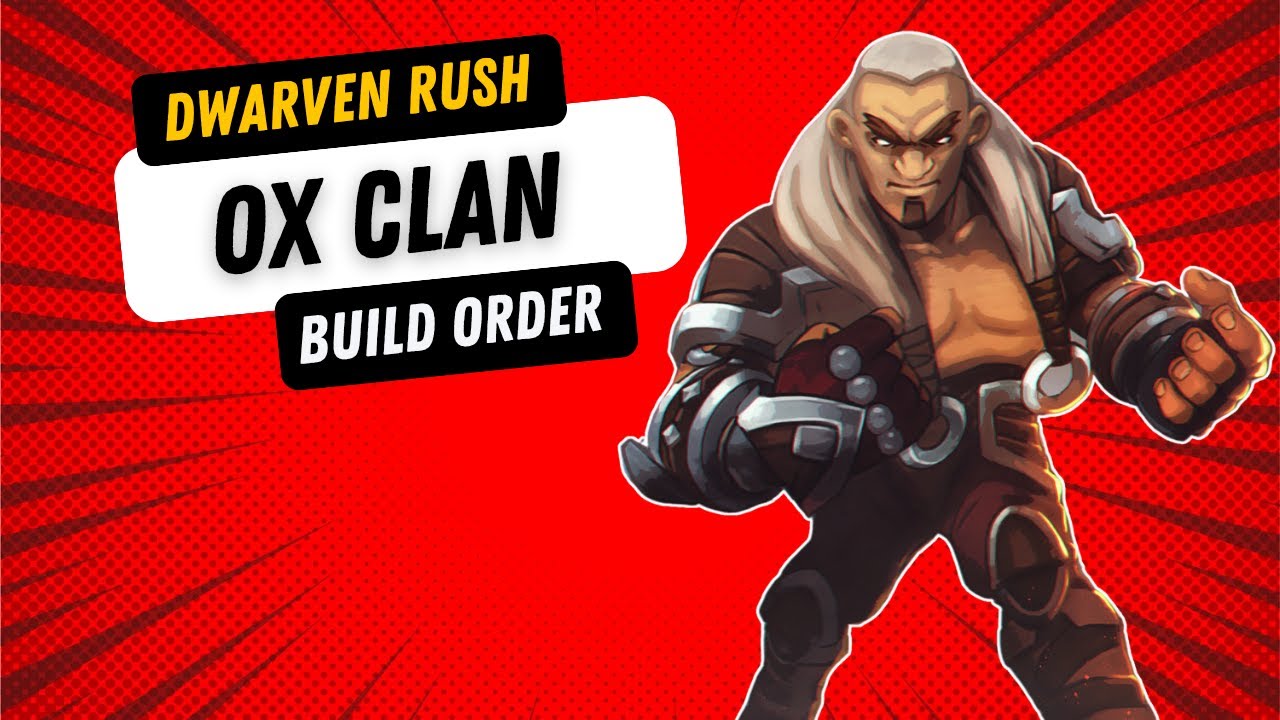 Ox Clan Build Order | The Dwarven Rush | Northgard