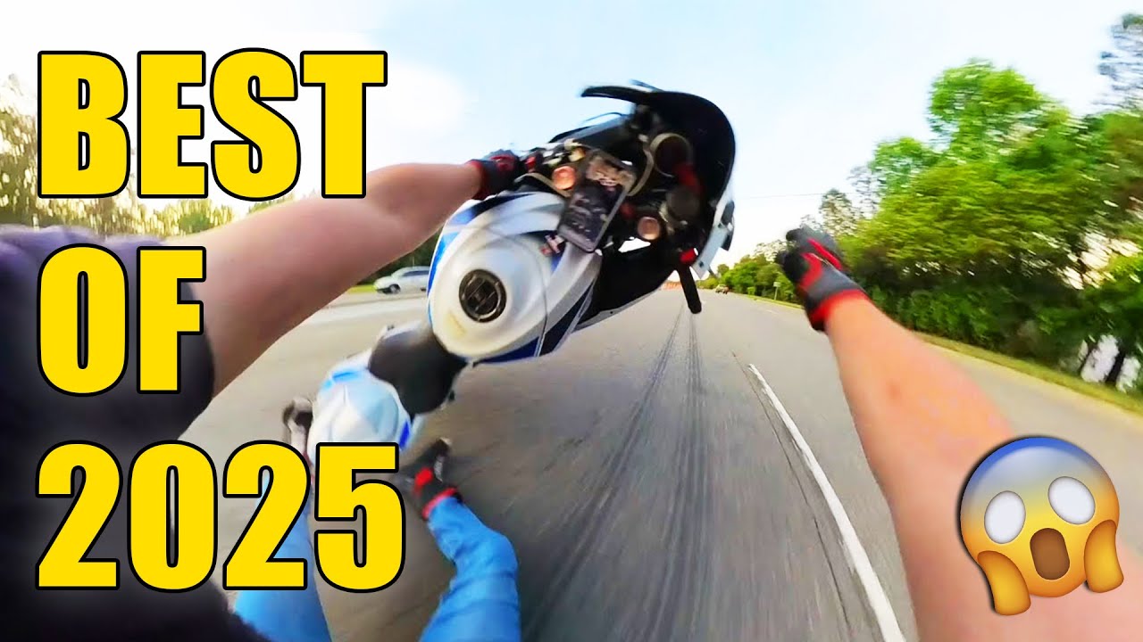 Ultimate Motorcycle Crashes, Road Rage & Close Calls | MEGA Compilation Part 1