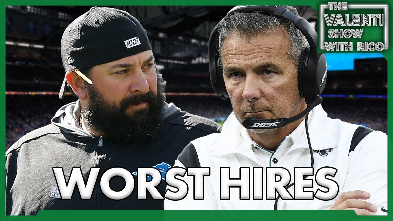 Worst NFL Hires of the Past 25 Years | The Valenti Show with Rico