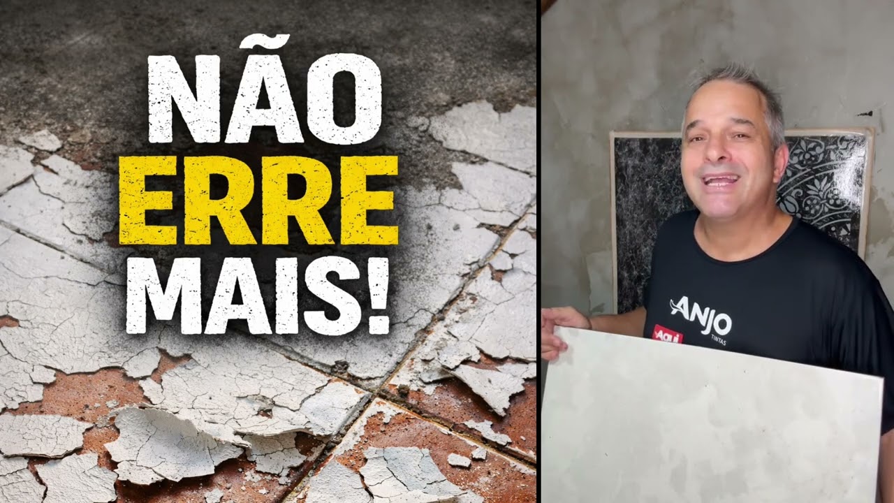 NÃO PINTE SEU PISO … veja isso antes aula 1 pintura de piso 