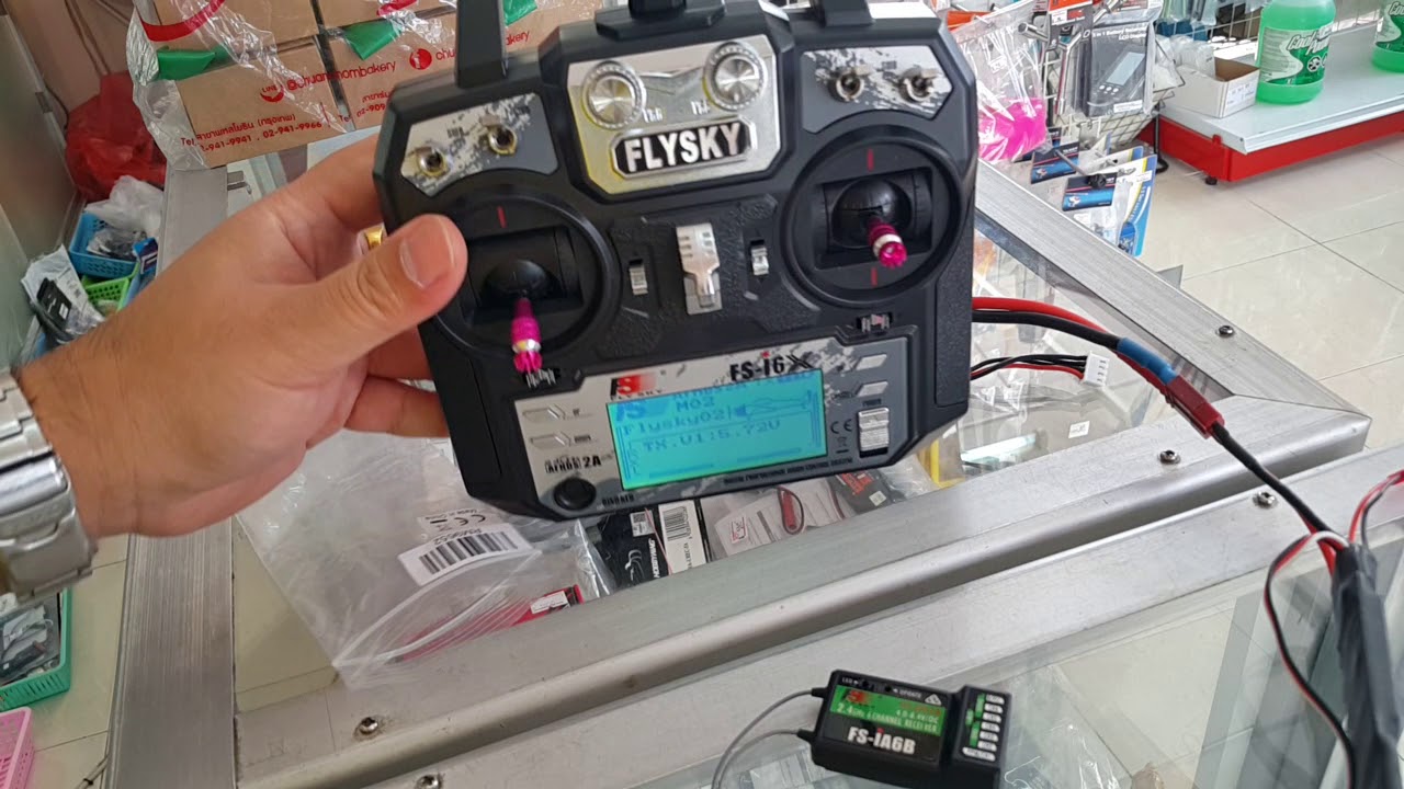 การ bind รีซีฟ iA6B ตัวใหม่ เข้ากับรีโมท Flysky i6x โดยร้าน BIG Hobby