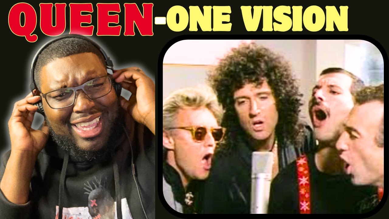 ICONIC!! QUEEN - ONE VISION REACTION #ClassicReactions #music #queen