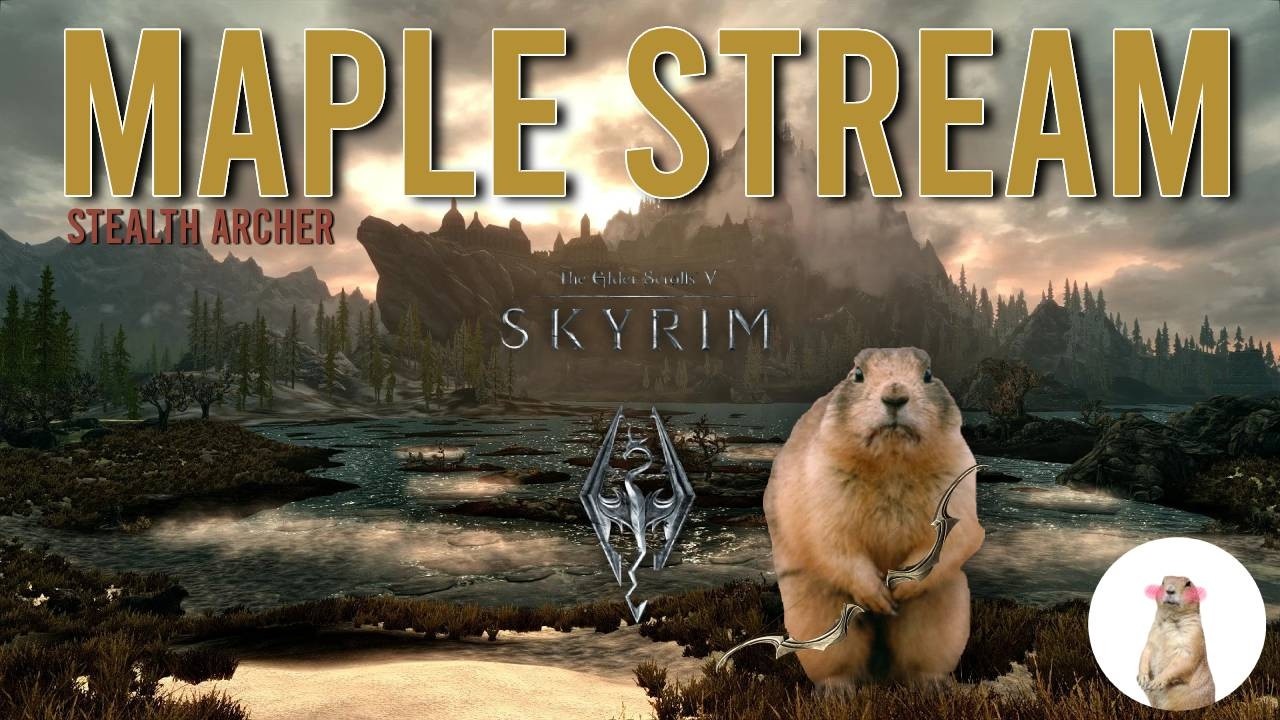 Stealth Archer for old times sake! - Casual Skyrim Stream(No Mods) - Day 3
