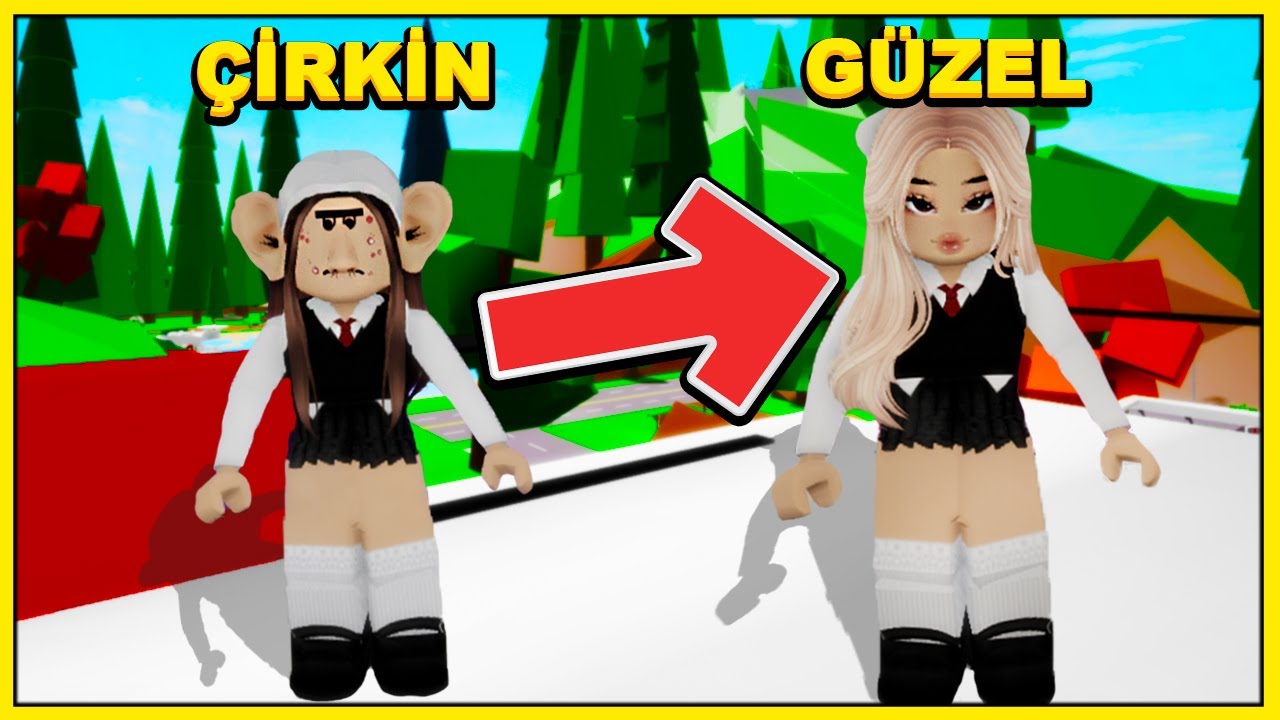 💖 ÇİRKİN KIZ GÜZELLEŞİYOR 😍 KÜBRA NİSA ROBLOX BROOKHAVEN 🏡 RP