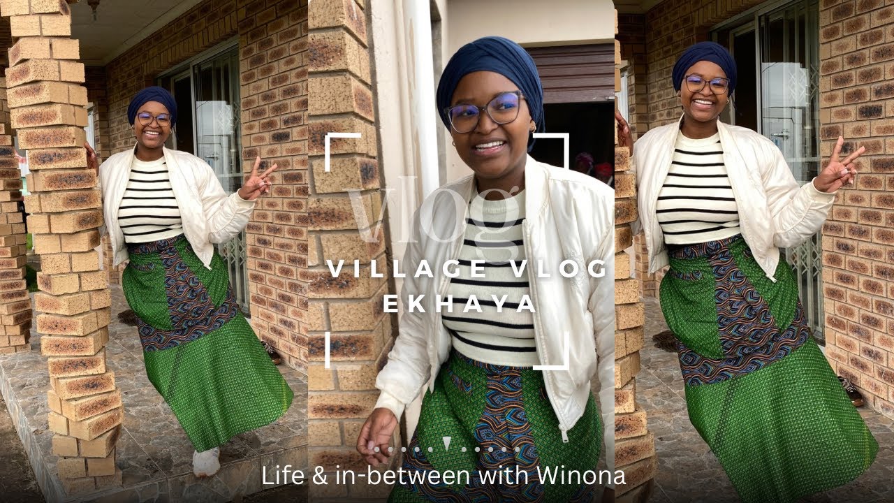VLOG// Let’s go to the village ekhaya kuCentane for umsebenzi #southafricanyoutuber 