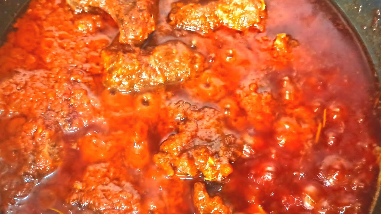 THE MOST DELICIOUS NIGERIAN  GOAT MEAT STEW