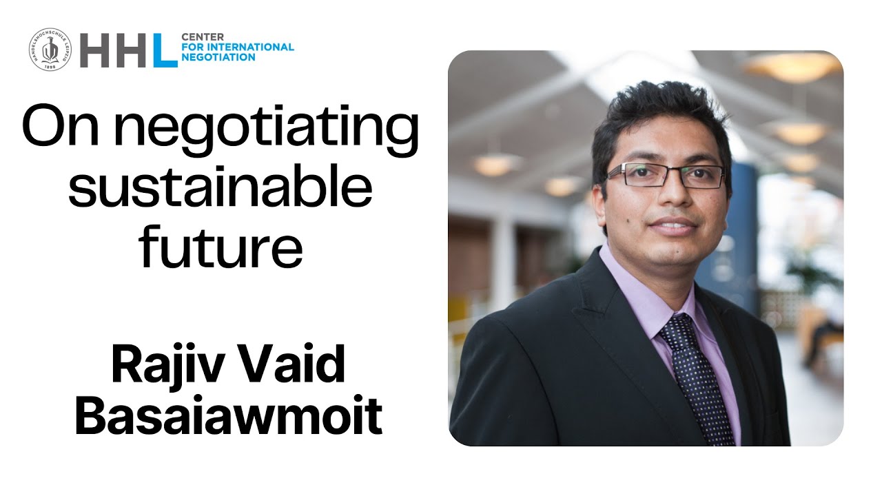 On negotiating sustainable future with Rajiv Vaid Basaiawmoit