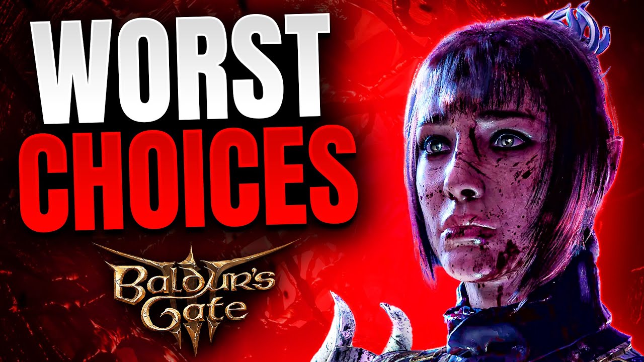 10 самых ПРОКЛЯТЫХ РЕШЕНИЙ в Baldur's Gate 3 (Акт 1 и 2)