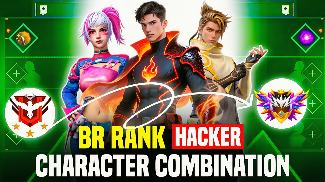 Don't Try this Hacker Character Combination | Best Character skill for Br rank