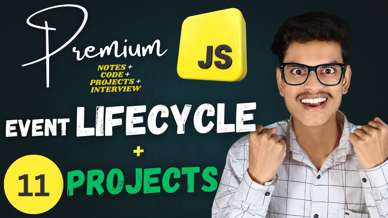 Event Lifecycle In JavaScript | Interview Oriented | Premium JavaScript