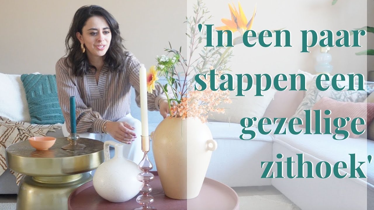 Woonkamer gezellig inrichten in een paar stappen | Nieuwbouwhuis project | Binti Home On tour | #1