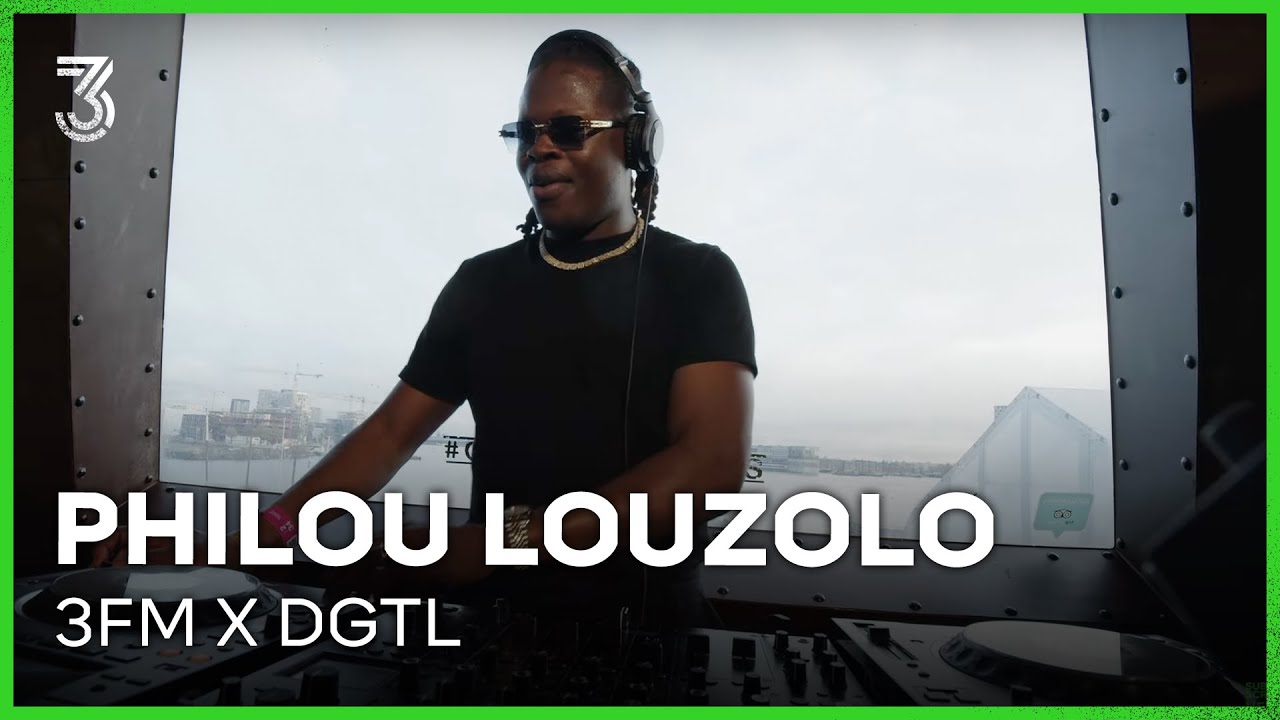 Philou Louzolo live bij 'The Beat x THE CRANE’ | 3FM x DGTL | NPO 3FM