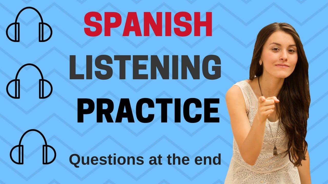 Spanish Listening Practice With a Native Colombian Speaker [Listening Comprehension Activity]