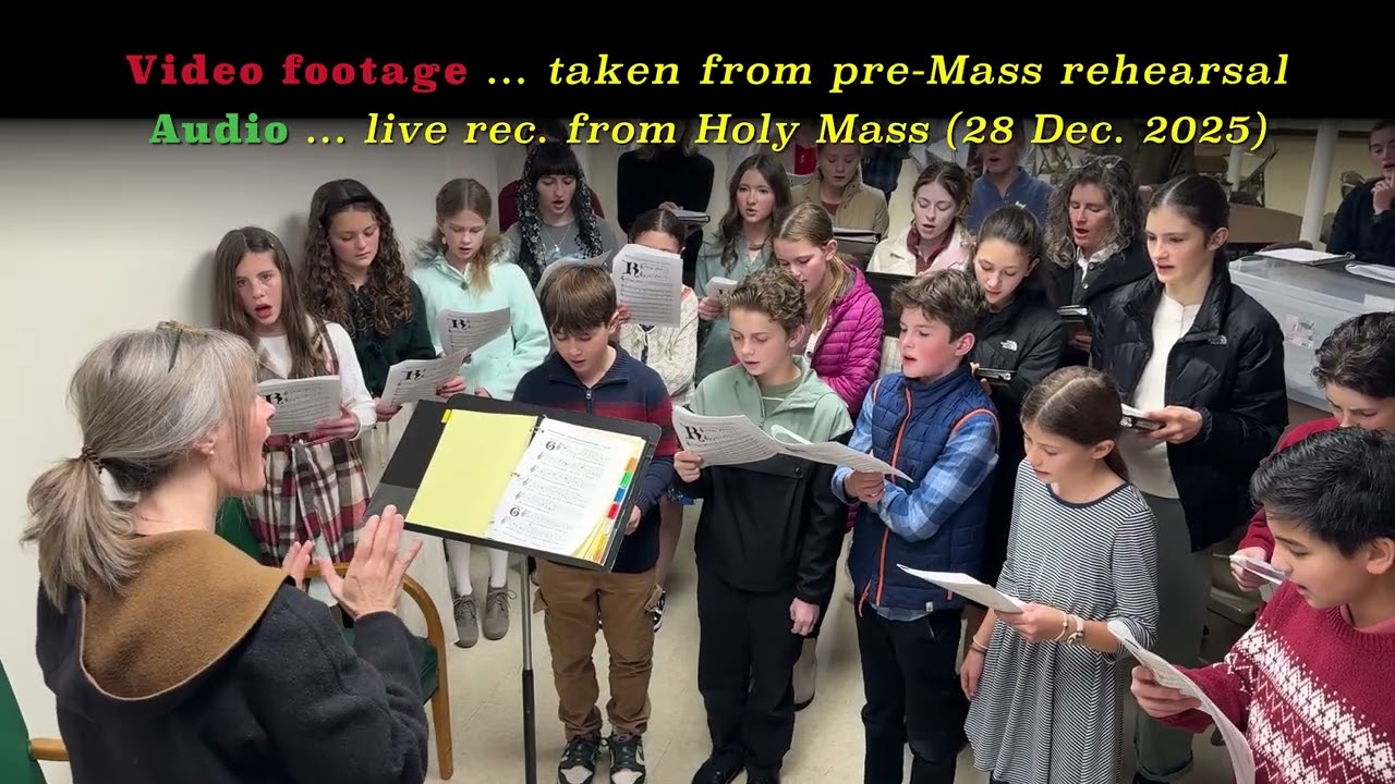 ◢ “Deus in loco sancto suo…” ◣ Sung by a Children’s Choir