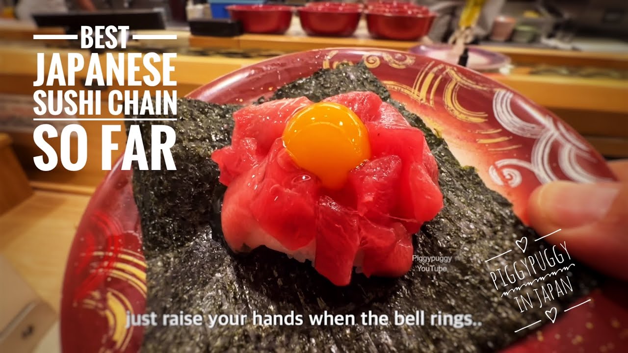 BEST SUSHI TRAIN RESTAURANT - TOKYO