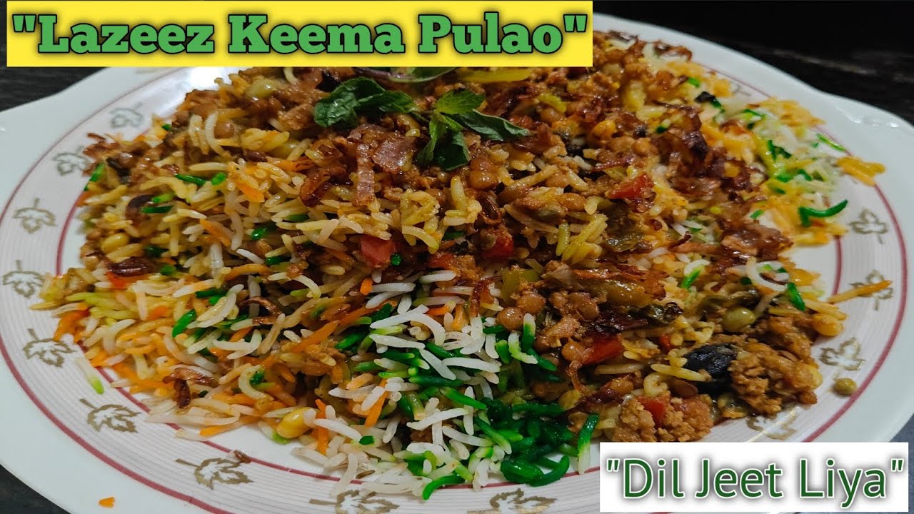 Keema Pulao Recipe | Quick & Delicious Recipe | #food #keemapulao #recipe 
