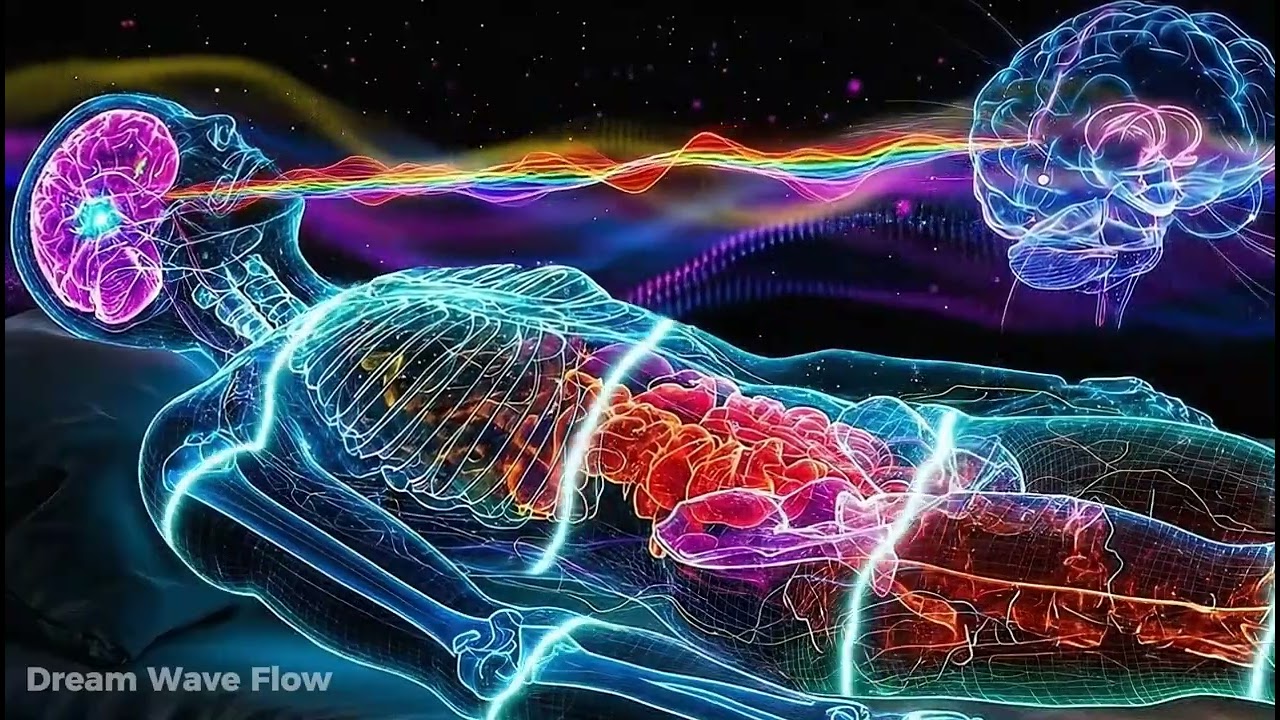 432Hz + 528Hz + 741Hz Deepest Healing Sleep: Whole Body Regeneration, Stress Relief | #34🎶
