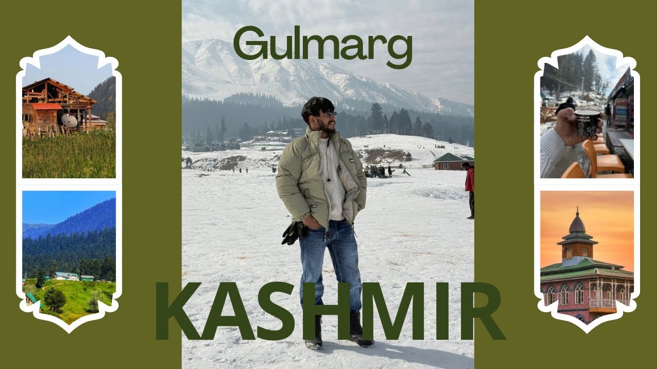 Kashmir in heavy snowfall!! Gulmarg in winter!! best snow destination in India 🫰✨