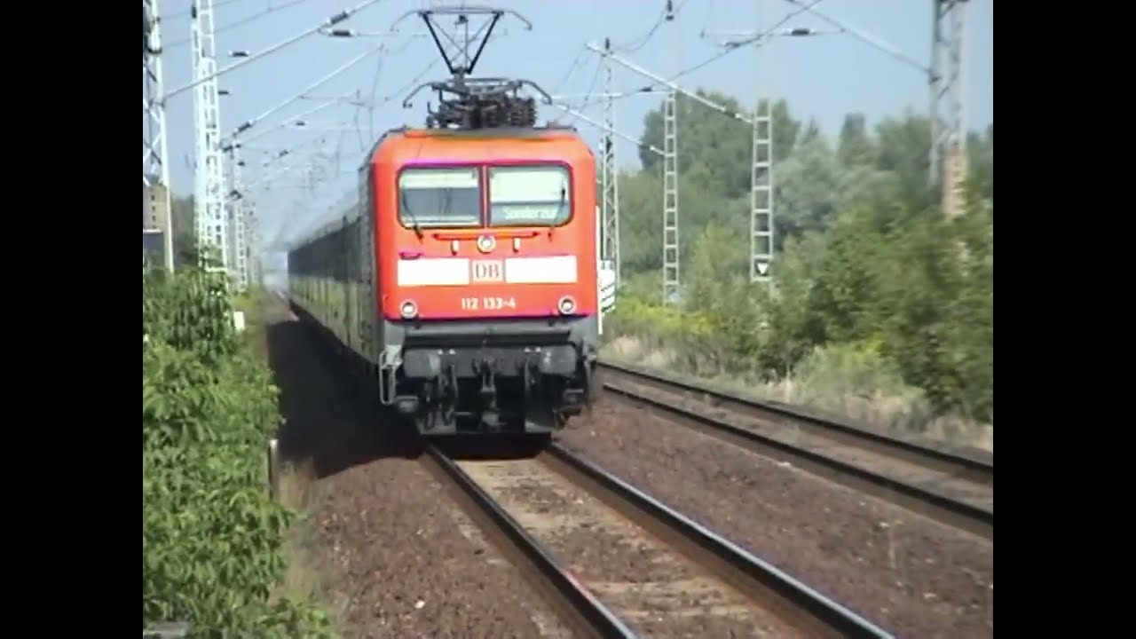 Intercity with DB 112 133 4 passes the station  #ic #112 #trainspotting