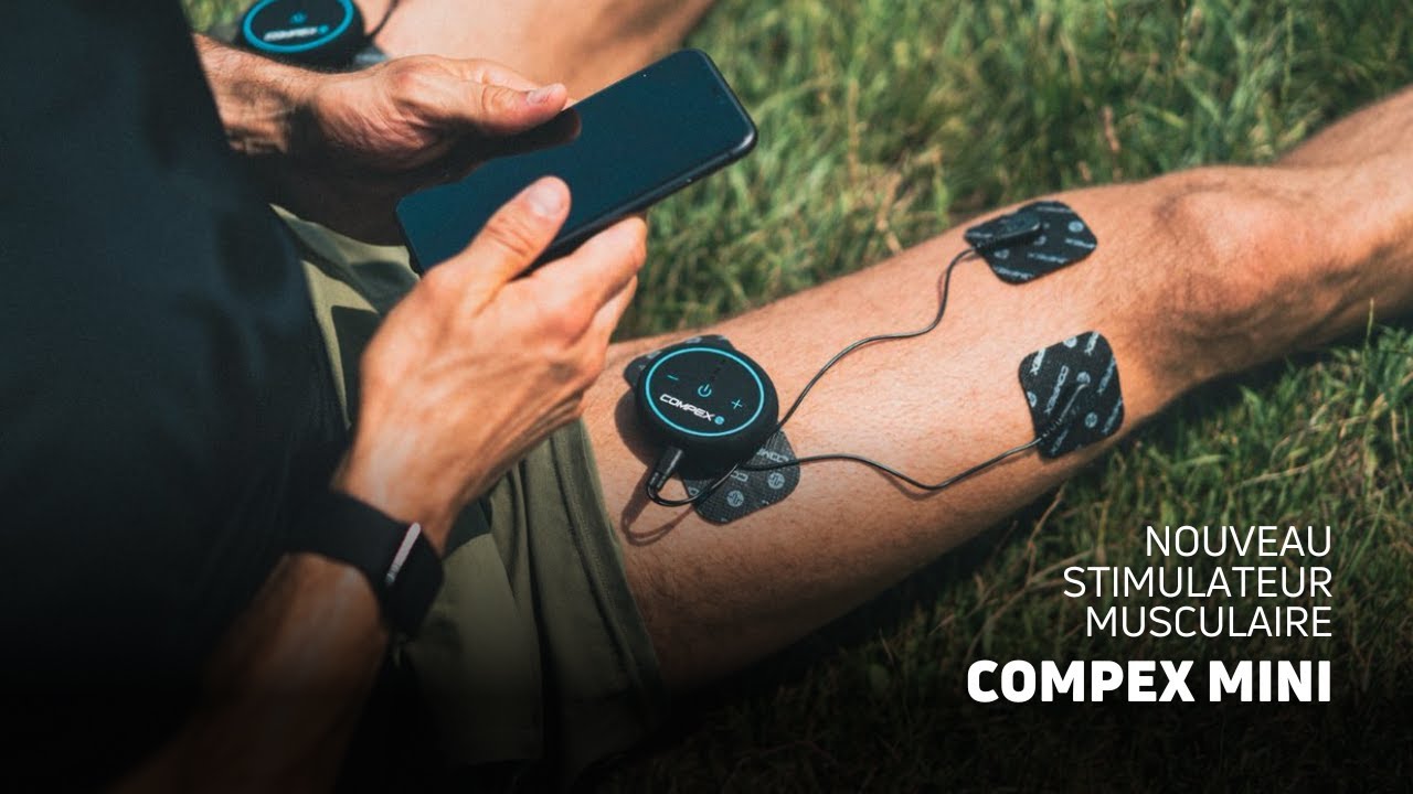 Le NOUVEAU mini stimulateur musculaire sans fil et connect&eacute; &agrave; un mobile
