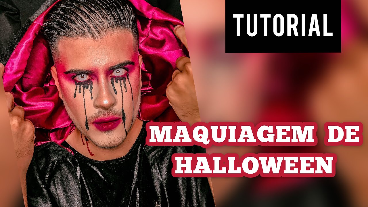 TUTORIAL: Maquiagem masculina de Halloween