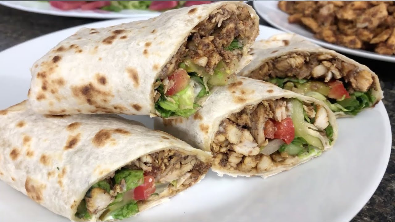 شاورما دجاج بالفرن مع سر الصلصة الرهيبة الخاصة بها  # قناة مملكة زمردة #٢٤٤