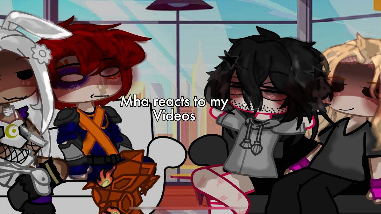 Mha реагирует на мои видео || my Au ||хорошее начинание? || Dabihawks || Mha/bnha || !~