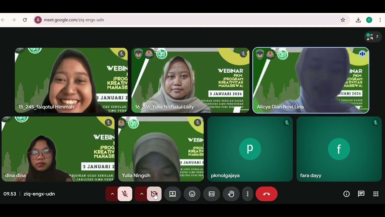 Tugas kepewaraan kelompok 2 (Seminar program kreativitas mahasiswa)
