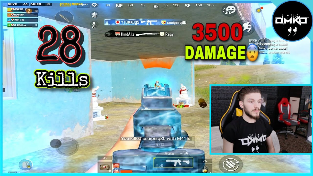 MY CRAZY GAME EVER 28 KILLS AND 3500+ DAMAGE 😱 | PUBG MOBILE