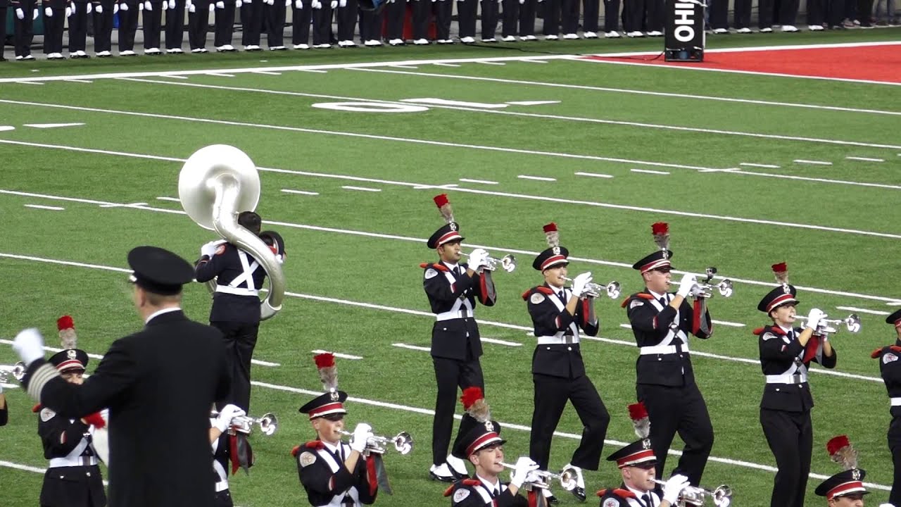 Ohio State Marching Band Entire Pregame Show Incl Ramp Script Ohio Sloopy 10 17 2015 OSU vs PSU