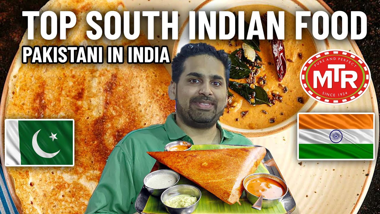 RAVA DOSA & RAVA IDLI |  INDIAN FOOD TOUR | PAKISTANI IN VISITING INDIA