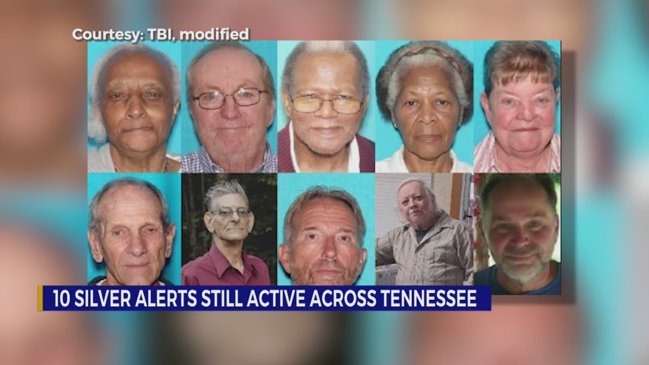 Missing TN adults: 10 Silver Alerts still active across Tennessee