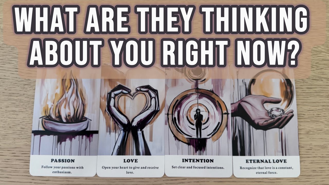 🔮 Their Thoughts About You Right Now! | Feelings + Actions + Timing | Pick A Card Tarot Reading
