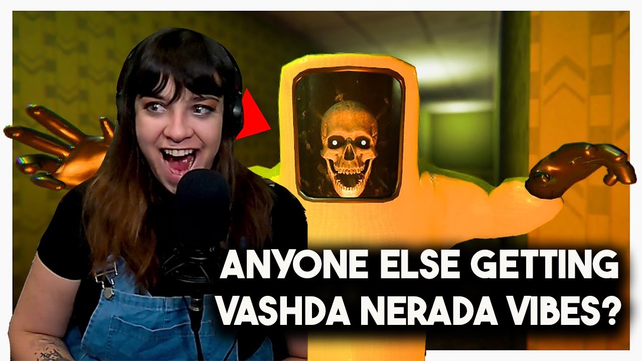 Lauren Reacts! *SO MANY SKELETONS!* This is The Best Backrooms Game on Steam-SMii7Y