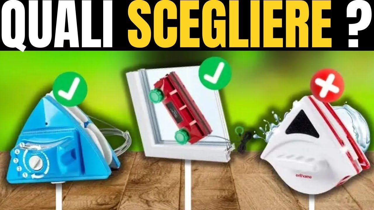 I Migliori Pulitori Magnetici per Finestre del 2026 [NON Comprare Uno Prima di Vedere Questo]