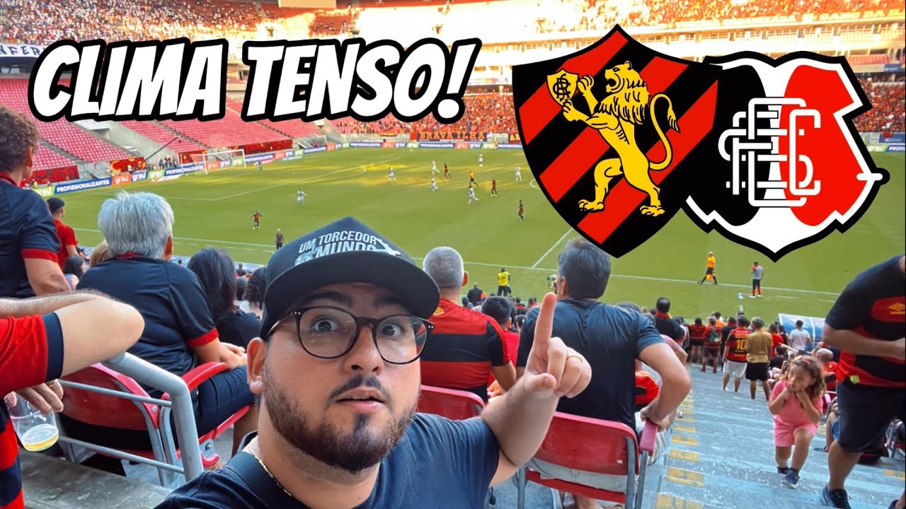 TENSÃO MÁXIMA NO CLÁSSICO DAS MULTIDÕES! / Sport 2x1 Santa Cruz