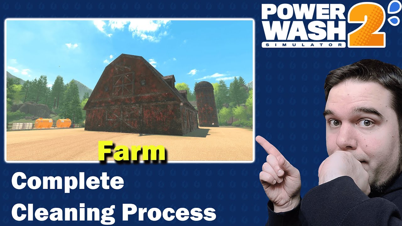 PowerWash Sim 2 - Walkthrough: Farm- #notalking