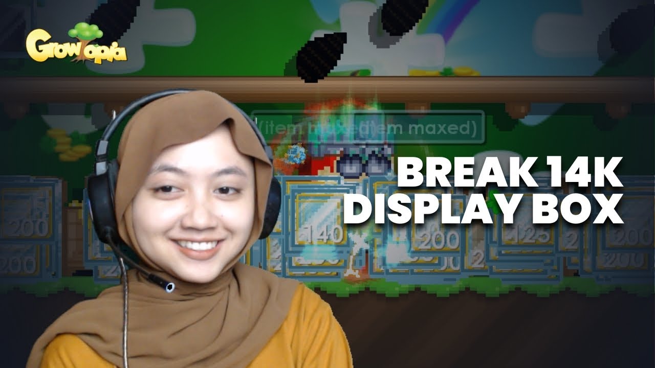 BREAK DISPLAY BOX 14K #17 MASS DISPLAY BLOCK| LIVE GROWTOPIA 2026