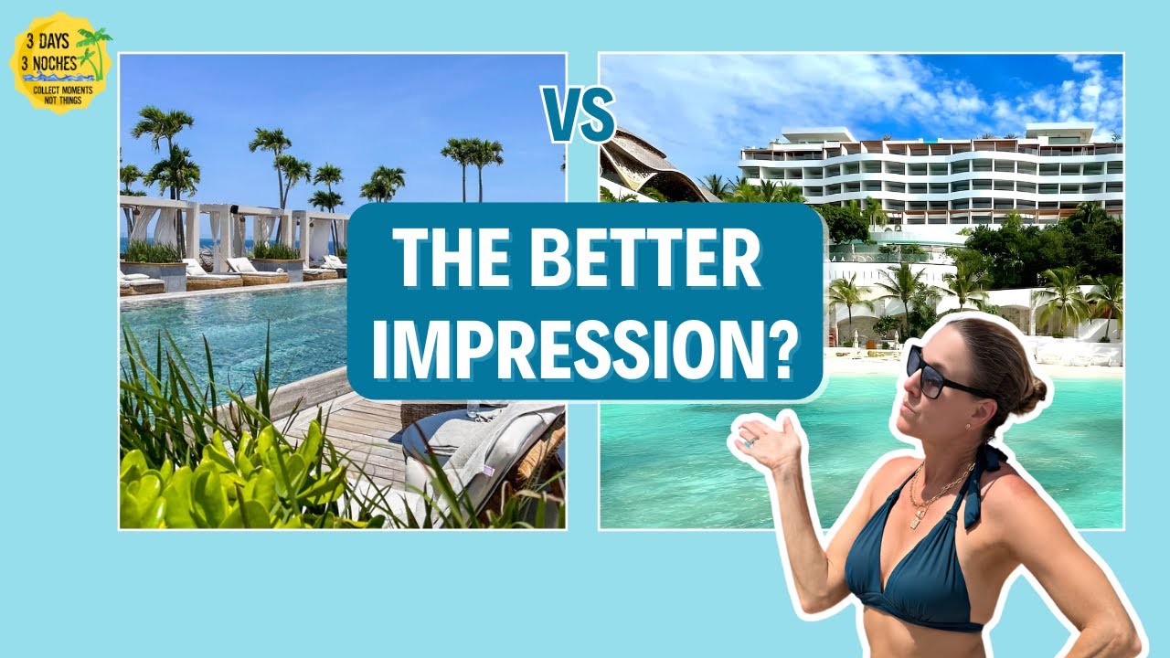 All Inclusive Resort Comparison | Impressions Moxche vs. Impression Isla Mujeres | Cancun Mexico
