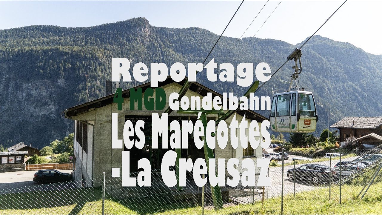 Les Marécottes-La Creusaz - Älteste Umlaufbahn der Schweiz! (1968-2024)