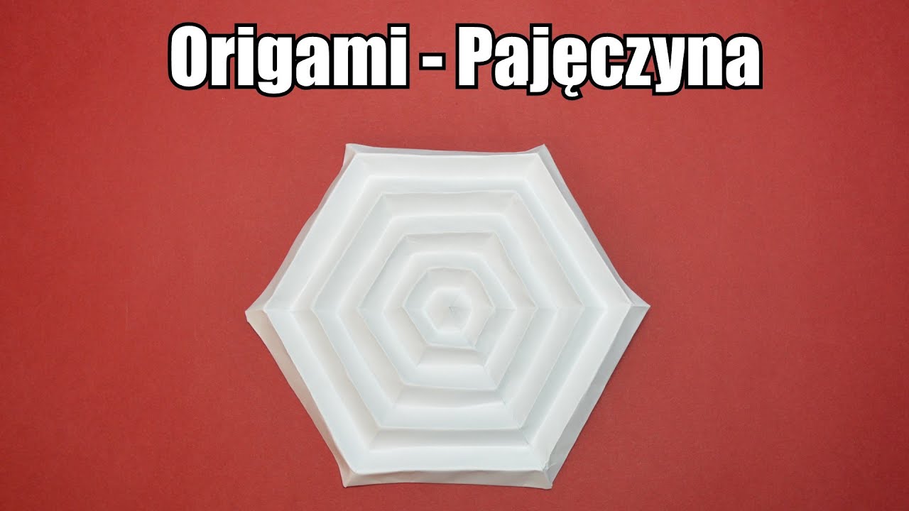 Origami - Pajęczyna (HALLOWEEN 2020)