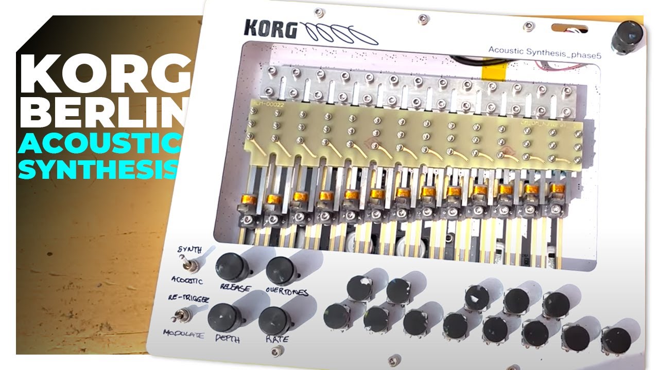 Superbooth 2023: Korg Berlin's Tatsuya Takahashi on Acoustic Synthesis_phase 5