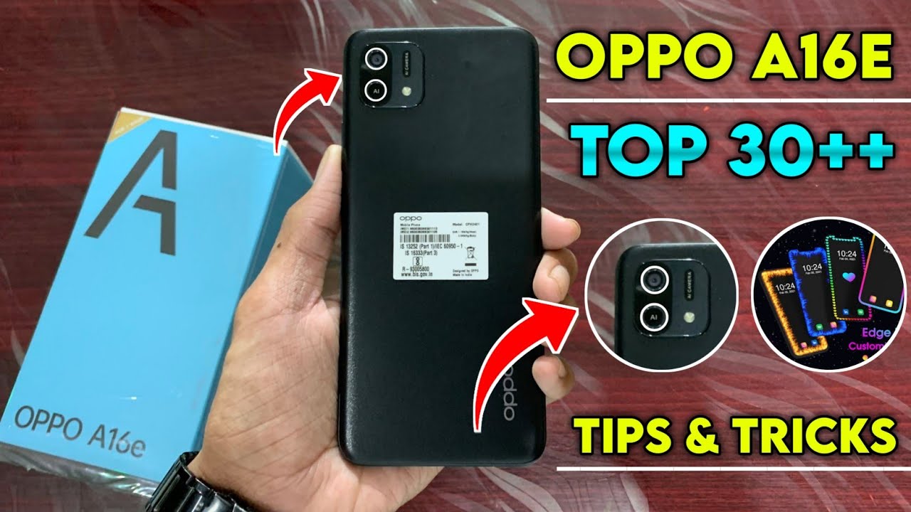 Oppo A16e Top 30+++ Tips & Tricks | Oppo A16e Hidden Features | Oppo A16e