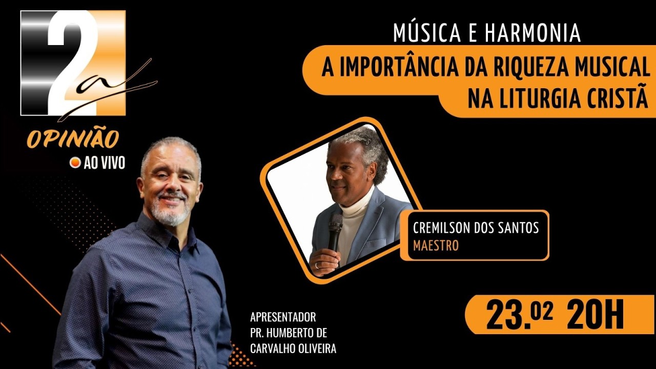 Entrevista com o Maestro Cremilson dos Santos | Programa Segunda Opinião | 23/02/26