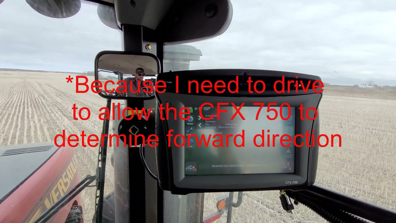 LOUP controller to Trimble CFX 750 & Climate Field View Drive set up
