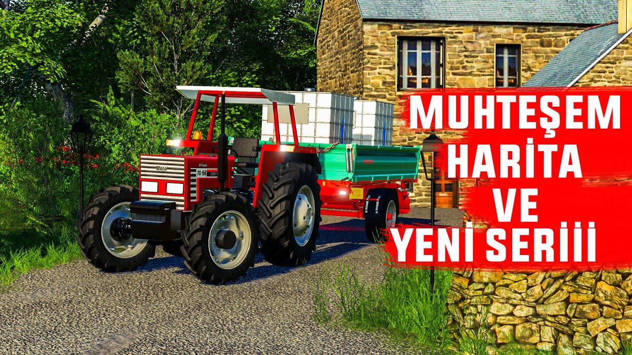 YENİ HARİTAMIZ VE SERİMİZ ! FARMİNG SİMULATOR 2019 TÜRKÇE