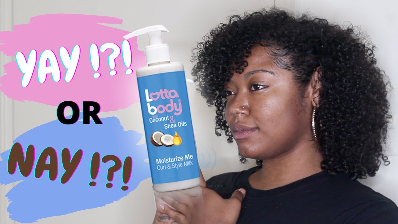 One Product Wash & Go! LOTTA BODY Moisturize Me Curl & Style Milk